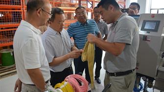 遂宁市市委常委杨军一行莅临遂宁欧美产业园考察