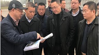 遂宁市人民政府副市长陈伐视察欧美产业园