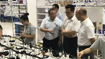 市委常委、市直机关工委书记赵京东调研遂宁欧美产业园
