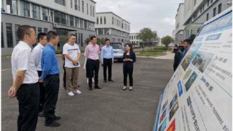 重庆大学领导一行莅遂调研欧美产业园